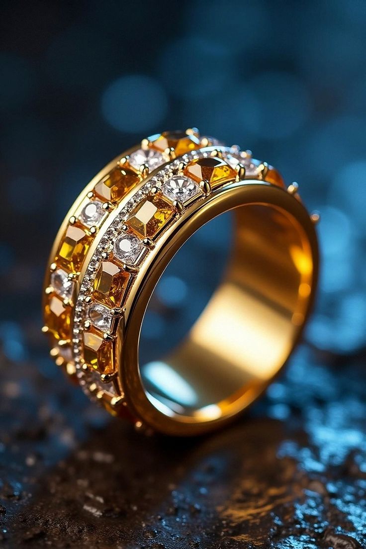 Yellow Sapphire Ring